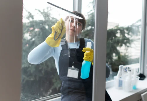 Nettoyage de vitres intérieures et extérieures à Plougar